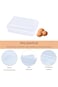 6 Girds Egg Holder Container, Plastic Egg Storage Box, Egg Storage Containers with Lids, Eggs Food