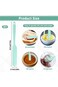 2 Pcs Silicone Jar Spatulas Skinny Heat Resistant Kitchen Spatulas Non-Stick Cake Cream Spatulas 10