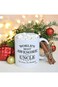 Christmas Gifts For Uncle - Funny Father's Day Coffee Mug - Best Ever Birthday Cup For Greatest Unc