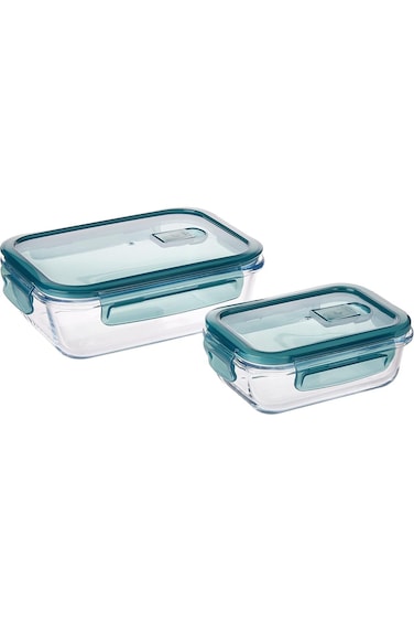 2Pc BRS Glass Conta.Set (1040+370ml)1X12