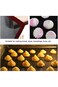 Luqeeg Silicone Fiberglass Baking Mat, Reusable Oven Liner Sheet for Making Pizza Bread Grilled Veg