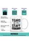 Retreez Funny Mug - Tears of My Staff Delicious 11 Oz Ceramic Tea Coffee Mugs - Funny, Sarcasm, Sar