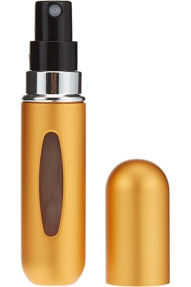 زجاجة عطر صغيرة - ذهبية