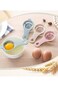 MIBRU Wheat Stalk Egg White Separator, Egg Separation Filter, Kitchen Baking Gadget Egg Yolk Separator