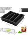 2 Piece Ice Cube Tray Silicone Ice Mold Thin Ice Cube Tray Ice Molder