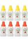 YASUOA 8 Pieces 25ml/0.84oz Mini Ketchup Bottle Mini Condiment Bottles Honey Mustard Squeeze Bottle