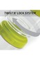 ALCOACH Snack Storage Container Stackable Snack Jar Snack Pot Tower Lock Stacking Container Stackab