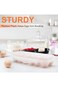 Joyzzz Egg Holder for Fridge, Portable Egg Tray with 12 Spaces, Egg Organizer for Refrigerator with