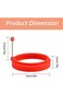 Silicone Egg Ring Non Stick Pancake Mold with Stainless Steel Handle Round Fried Egg Rings Heat-Res