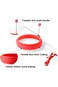 Silicone Egg Ring Non Stick Pancake Mold with Stainless Steel Handle Round Fried Egg Rings Heat-Res