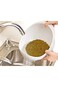 MasterChinese Japanese Design 2.1Qt (2L) Design Rice Washer Strainer Colanders for Cleaning Vegetab