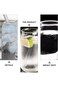 Gadpiparty 2pcs Glasses Can Shaped Tumbler Cup Cups Drinking Glasses Beverage Drink Cups Glasses Gl