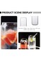 Gadpiparty 2pcs Glasses Can Shaped Tumbler Cup Cups Drinking Glasses Beverage Drink Cups Glasses Gl