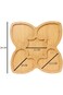 Co Arma Heart Shape Wooden Nut Serving Trays