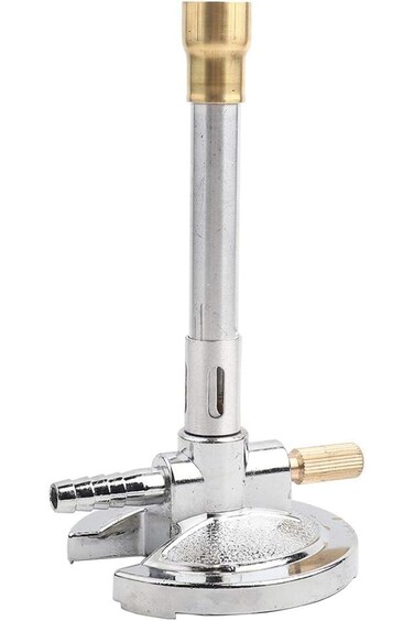 Eujgoov 1Pcs Micro Gas Bunsen Light,with Flame Stabilizer and Gas Adjustment