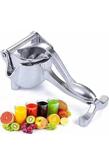 QUTHZZHY Manual Fruit Juicer Lemon Squeezer, Aluminium Alloy Hand Squeezer, Easy Use Heavy Duty Lem