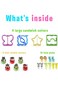 FUNUTTERS Sandwich Cutters for Kids with Cute Food Picks, 20 pc. Set, Animal Cutouts for Cookies, P