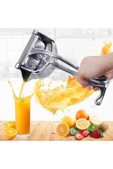 In-HoUSe Lemon Squeezer - Heavy Duty Hand Press Fruit Juicer - Manual Lime CitrUS Press Squeezer (C