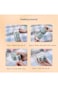 YelaJoy Collapsible Water Bottles Leakproof Lid &ndash;Food-Grade BPA-Free Silicone Travel Bottles with S