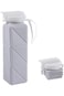 YelaJoy Collapsible Water Bottles Leakproof Lid &ndash;Food-Grade BPA-Free Silicone Travel Bottles with S