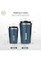 Shopnic Stainless Steel Coffee Cup Travel Mug (510ml/180z, Blue)