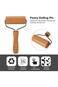 Tazweeq Small Rolling Pin, Wooden Dough Roller, Non-Stick Pizza Roller, Dough Baker Roller Set for