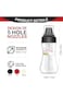Excefore Plastic Condiment Squeeze Bottles, Multicolored Squirt Bottles with 5-Holes for Sauces and