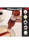 Excefore Plastic Condiment Squeeze Bottles, Multicolored Squirt Bottles with 5-Holes for Sauces and