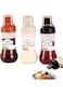 Excefore Plastic Condiment Squeeze Bottles, Multicolored Squirt Bottles with 5-Holes for Sauces and