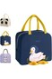 YelaJoy Lunch Bag, Cute Insulated Kid Lunch Bag, Waterproof Portable Lunch Box Bag, for Women, Men,