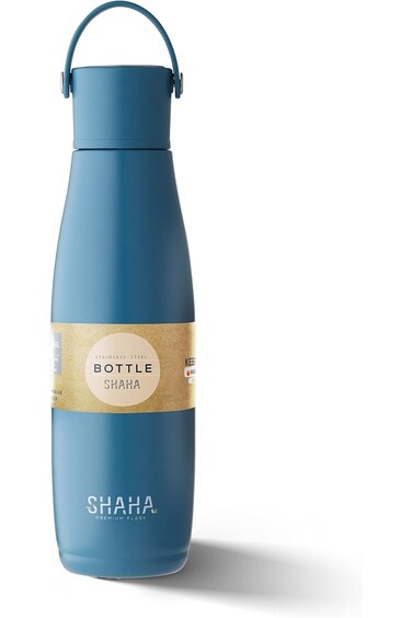 Shaha Stainless Steel Vacuum Bottle, 480Ml, Blue