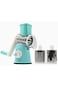 Drama Home Multifunctional Rotary Vegetable Slicer &amp; Grater Multi Color 0.64Kg/Sky