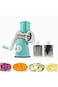 Drama Home Multifunctional Rotary Vegetable Slicer &amp; Grater Multi Color 0.64Kg/Sky