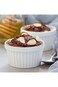 WERTIOO 6 OZ Ramekin Bowls, 8 PCS Ramekins for for Baking and Cooking, Oven Safe Sleek Porcelain Ra