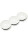 Multi-Use Melamine Divided Serving Dish For Nuts, Desserts And Sauces Also White, Easy To Store, Br