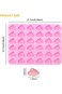 ALMEKAQUZ 2 Pack Chocolate Moulds,Silicone Candy Moulds,Cloud Shape Fudge Moulds,36 Clouds Silicone