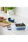 Food Container Insert, Set of 3, Dark Blue