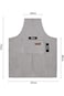 ORiTi Kitchen Cooking Aprons 2 Pack, Adjustable Bib Soft Chef Apron with 2 Pockets for Men Women Bl
