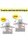 Excefore Kitchen Cooking Aprons, Adjustable Bib Soft Chef Apron with 2 Pockets Hand Wipe Design, Wa