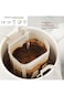 Goodern 100Pcs Portable Coffee Filter Paper Bag with Hanging Ear Design,Disposable Drip Coffee Filt