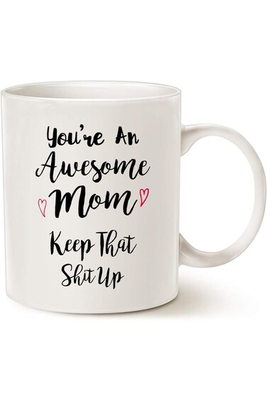 هدايا عيد الأم من MAUAG، أنت أم رائعة، كوب مضحك للأم من ابنتك أو ابنك، أفضل هدية عيد ميلاد