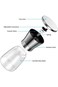 Idrese Salt and Pepper Grinder Set- 2pcs toll Stainless Steel Refillable Salt and Pepper Mill for S