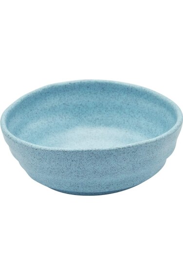 Dinewell Speckle Melamine Serving Bowl, 6.5inch, 1piece, Blue, DWMB0109BS