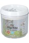 Felli Flip-Tite Cylindrical Food Storage Container Clear and White 900ml NLC505A-60