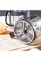 High Quality Plastic Flour Sifter,Stainless Steel Fine Mesh Hand Crank Design, Cup Type Flour Sifte