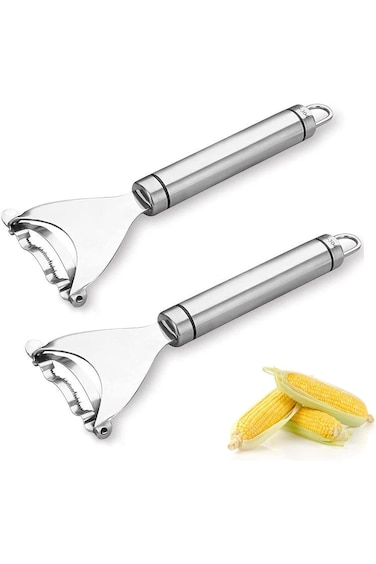 Tazweeq Corn Planer, 2PCS Cutter, Thresher, Peeler, Corn Thresher, Cob Stripper Tool, Premium Stain