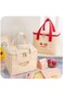 Tazweeq Kawaii Lunch Bag for Girls Box, Insulated Lunch Bag Large Capacity Reusable Lunch Bag, Cute