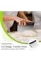 X spring Cake Scraper, 15cm Stainless Steel Dough Scraper, Ergonomic Handle for Precision, Food Scr