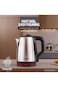 Saachi Electric Kettle - Automatic Shut-Off, 2.0 Litres, 1500W, Stainless Steel -Boil-Dry Protectio