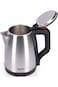 Saachi Electric Kettle - Automatic Shut-Off, 2.0 Litres, 1500W, Stainless Steel -Boil-Dry Protectio